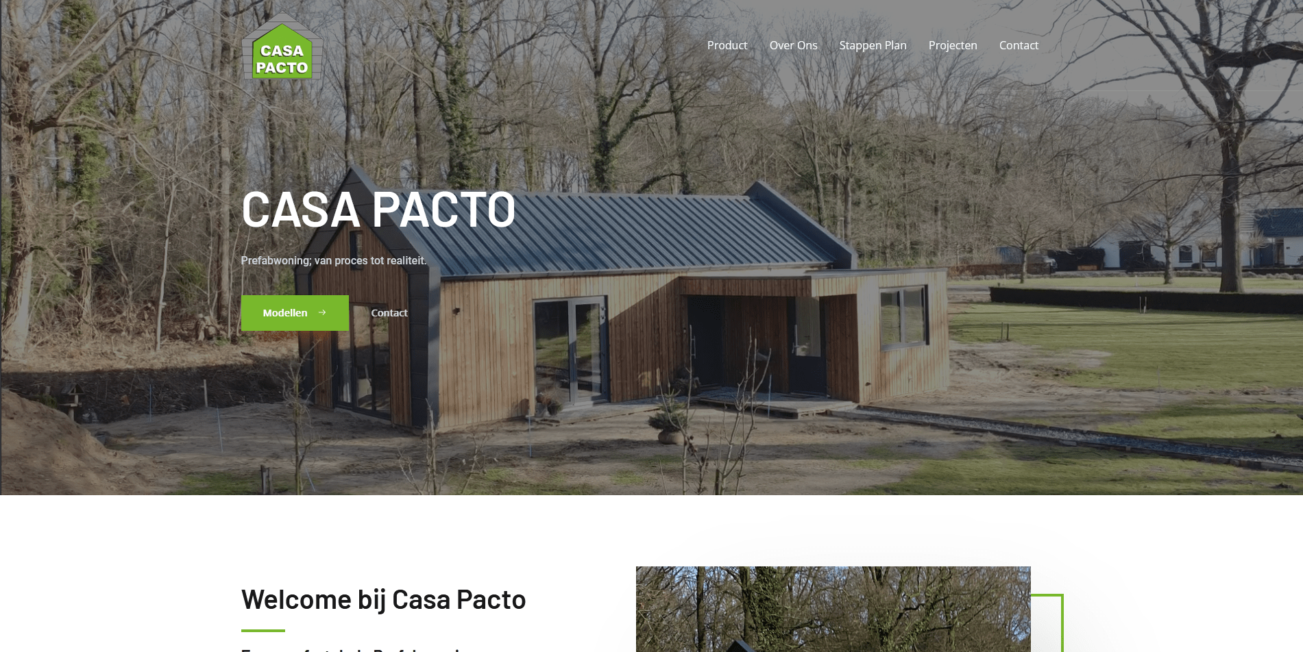 Casa Pacto Website 3P Design